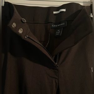 Chocolate brown dress slacks